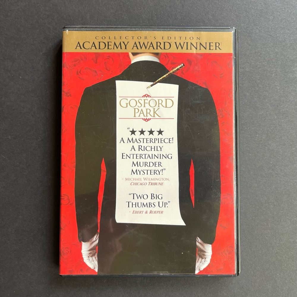 Gosford Park DVD